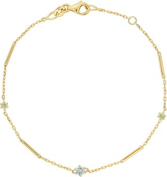 Bony Levy BLC Station Bracelet in 14Ky at Nordstrom, Size 7