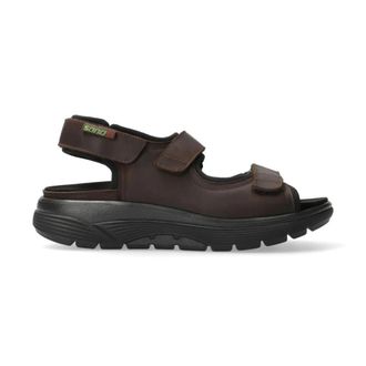 Mephisto Sportieve Heren Rollende Sandaal - Heren - Sandalen - Bruin - 46 EU - Leer - Schoenen