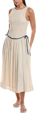 Free People Nightingale Solid Midi Dress