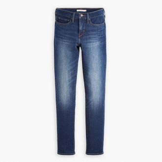 Levi's Womens Levis 312 Shaping Slim-Fit Jeans in Blue