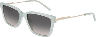 DKNY DK713S N 310 Womens Sunglasses Green Size 56