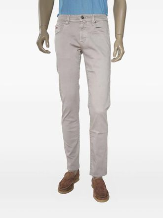 Sartoria Tramarossa Michelangelo katoenen broek - Grijs