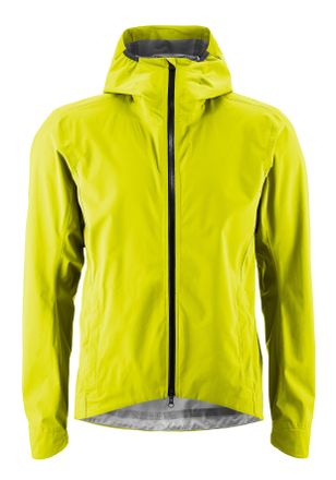 Gonso Fahrradjacke GONSO Save Jacket Trail M, Herren, Gr. 4XL, gelb (neongelb), 100% Polyester, Jacken Fahrradjacke, Herren Regenjacke wind- und wasserdicht