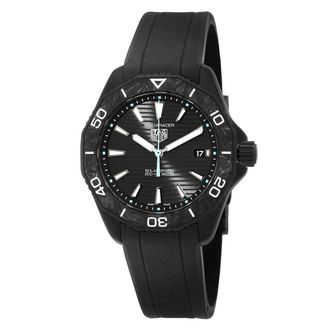 Tag Heuer Aquaracer Quartz Black Dial Mens Watch WBP1112.FT6199