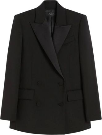 Max Mara Mujer, Chaquetas, Negro, Talla: S