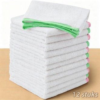 OEM 12 Pa&ntilde;os De Cocina, 30x30 Cm, Toalla De Cocina, Pa&ntilde;os Para Limpiar Ventanas, Pa&ntilde;os De Limpieza, Reutilizables, Ecol&oacute;gicos, Fregaderos Y Ollas