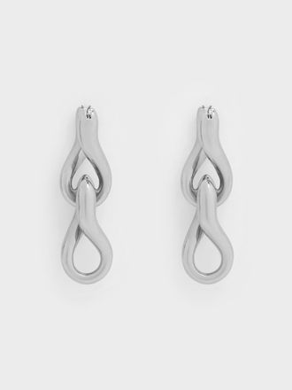 Charles & Keith Kris Chain-Link Drop Earrings