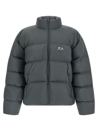 Balenciaga Grey Quilted Logo Jackets