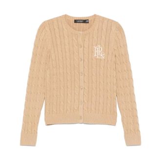 Ralph Lauren Dames, Truien, Bruin, Maat: 2XL Katoen