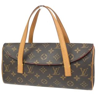 Louis Vuitton Sonatine Handbag Monogram Canvas Brown Canvas Handbag (Pre-Owned)