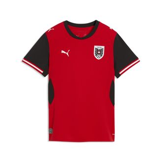 Puma Maglia Home Austria 2026 da donna, Accessori, Rosso, XXL