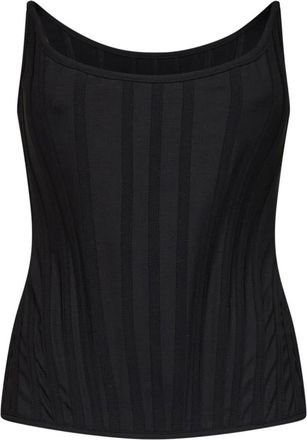 Giuseppe Di Morabito Dames, Tops, Zwart, Maat: L Polyamide