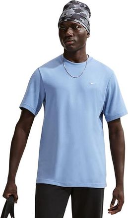 Nike Primary Dri-FIT Short Sleeve Versatile Top Mens Workout Work Blue/Work Blue : 2XL, Cotton/Polyester