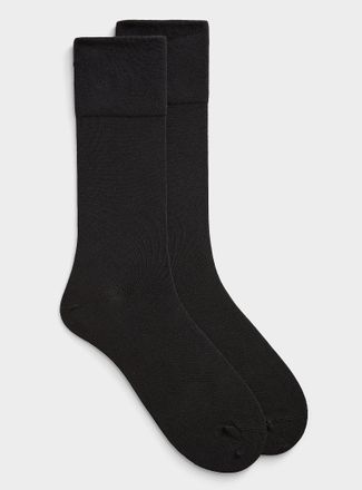 McGregor Mens Solid non-elastic dress socks