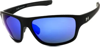 Under Armour UA BATTLE/O 0O6W XT Matte Black Grey/Blue Sky Mirrored