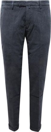 BRIGLIA 1949 Slim Broeken Made in Italy - Heren - Slim Fit Broeken - Blauw - 2XL - Katoen - Broeken