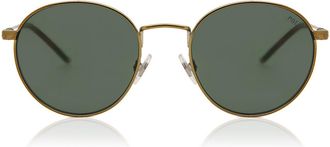 Polo Ralph Lauren PH3133 932471 Mens Sunglasses Gold Size 51