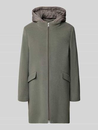 Cinque Mantel aus Schurwoll-Mix mit Kaschmir-Anteil Modell MIRALA in Gruen, Gr&ouml;&szlig;e 34