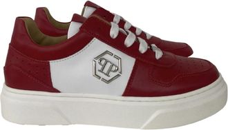 Philipp Plein Sneakers - unisex - Sneakers - Rood - 36 EU - Leer - Schoenen