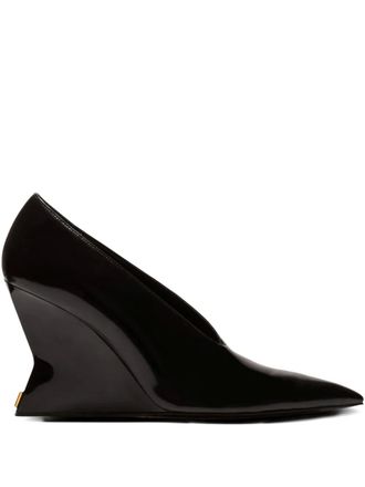 Balmain Pumps met puntige neus - Zwart