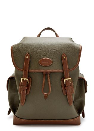 Mulberry Heritage Pebbled Leather Backpack - Brown - One Size