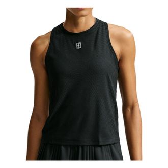 Nike (WMNS) Nike Court Advantage Aero-FIT Tank Top Black White IR6054-010