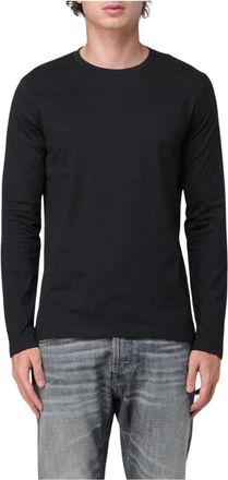 Dondup Hombre, Camisetas, Negro, Talla: S