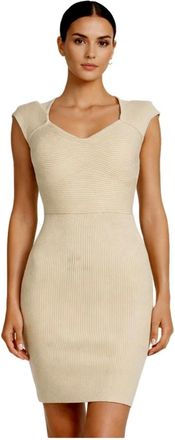HUGO BOSS Mujer, Vestidos, Beige, Talla: S