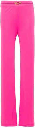 Just Cavalli Broek - Dames - Wijde Broeken - Roze - S - Broeken