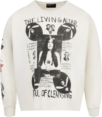 Enfants Riches Deprimes T-shirt a maniche lunghe Living Alter - Bianco