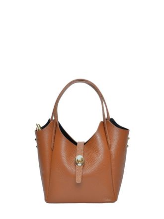 Isabella Rhea Brown Rundleer Tas