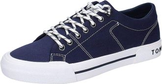 Tommy Hilfiger Mens Harlow Plimsolls Trainers Navy 10 UK