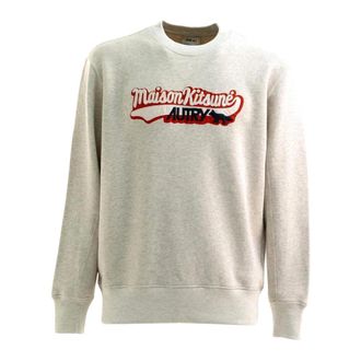 Autry Felpa - Dames - Sweatshirts - Grijs - L - Katoen - Hoodies & sweatvesten