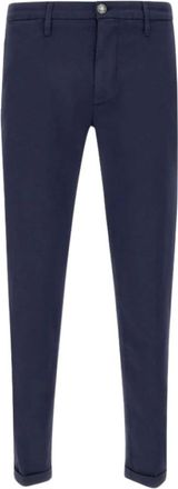 Re-hash Chinos, male, Blue, W38, Cotton Trousers