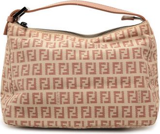 Fendi Pre-owned Fendi Zucchino Canvas Handbag 2395 8N0005 JQ4 039