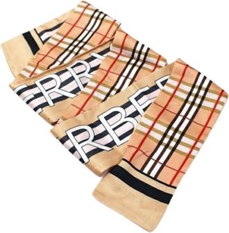 Burberry Pre-owned Vintage Scarf - Dames - Vintage Accessoires - Veelkleurig - ONE Size - Vintage