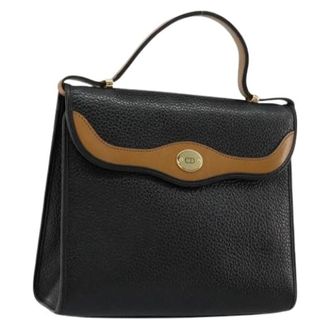 Dior Pre-owned Handbags, female, Black, Size: ONE SIZE Pre-owned Vintage Hand Bag