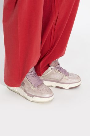 Amiri Pebbled MA-1 Sports Shoes, Womens, Purple