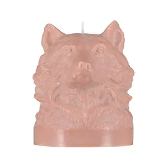 British Colour Standard Wolf Head Candle in Old Rose at Nordstrom