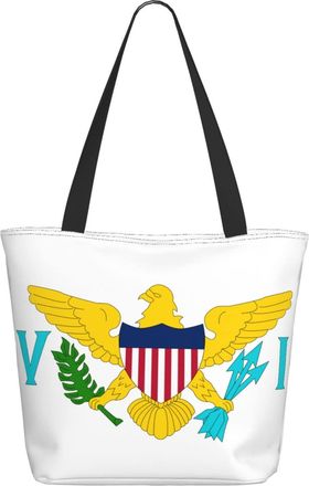 AOOEDM Flag Of Virgin Islands Ladies Shopping Bag 13x11x7in.The Perfect ValentineS Day Gift.It Is The Best ValentineS Day Gift For Mom, Daughter, Wife,Etc