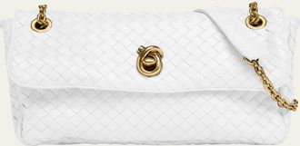 Bottega Veneta Madison Intrecciato Leather Shoulder Bag