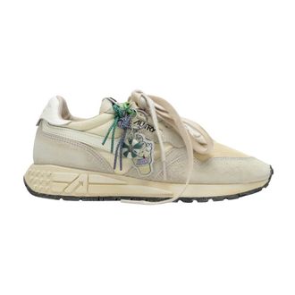 Autry Reelwind Sup Vint Low - female - Autry - Sneakers - Beige - 7 UK - Shoes
