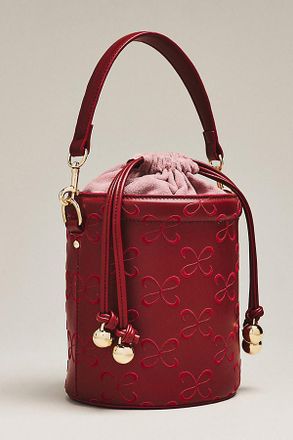 Maeve Faux-Leather Bucket Bag