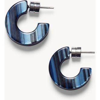 Machete Jewelry Muse Hoops in Indigo at Nordstrom