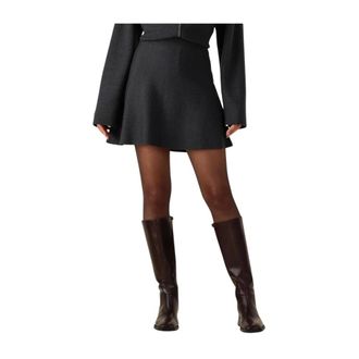 Second Female Dames, Rokken, Zwart, Maat: XL