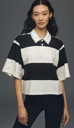 Sanctuary Organic Cotton Polo T-Shirt Top