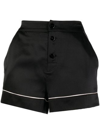 Agent Provocateur Shorts a vita alta - Nero