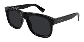 Saint Laurent SL 558 010 Mens Sunglasses Black Size 57 - Free RX Lenses - Free RX Lenses
