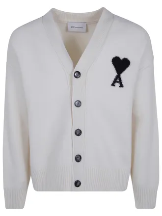 Ami Sweater V Neck Quota Ami De Coeur
