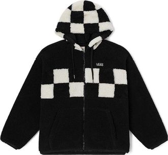 Vans Retro Checkerboard Jacket Black White VN00090ZBLK